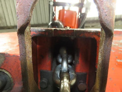 Gardner Denver 1.5 Ton 3000Lb Rotary Motor Air Chain Hoist 10' Lift Hook Mount