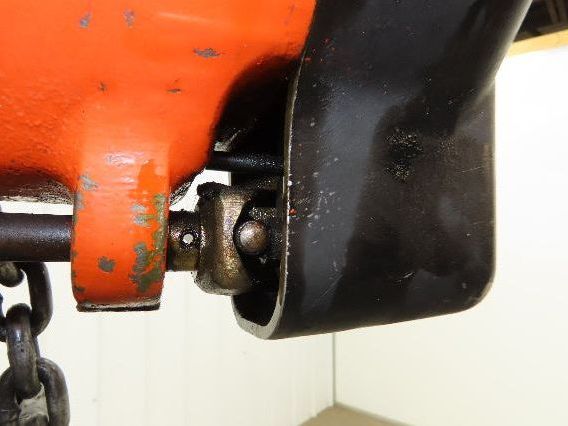 Gardner Denver 1.5 Ton 3300Lb Rotary Motor Air Chain Hoist 11' 6" Lift Hook Mt