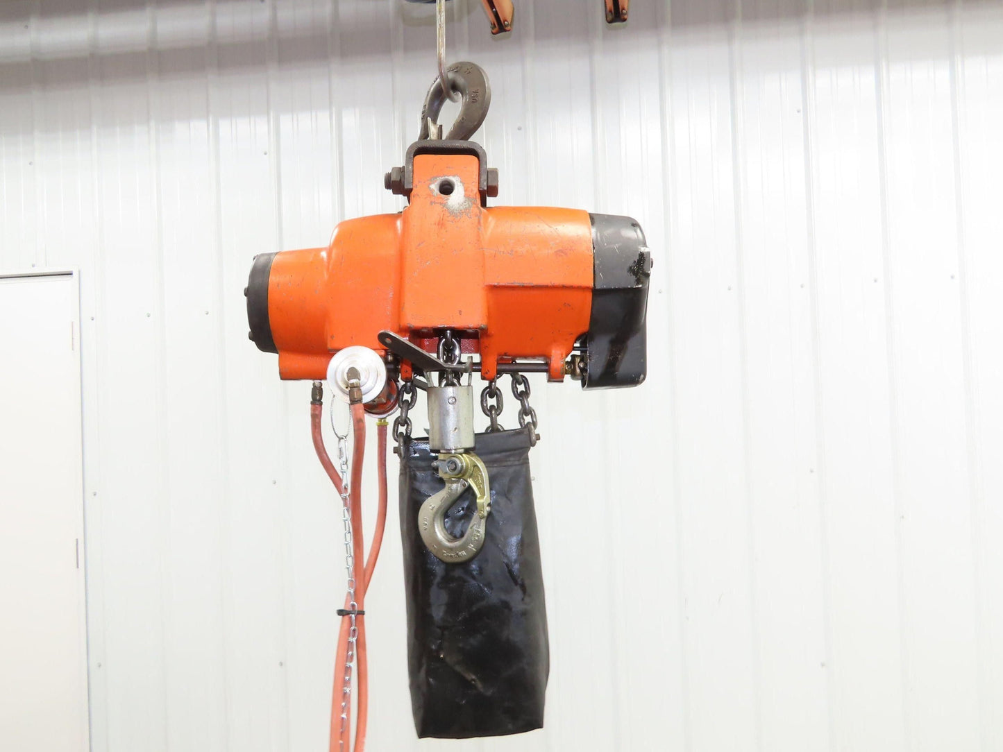 Gardner Denver 1.5 Ton 3300Lb Rotary Motor Air Chain Hoist 11' 6" Lift Hook Mt