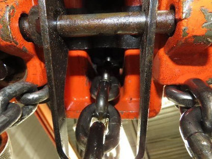 Gardner Denver 1.5 Ton 3300Lb Rotary Motor Air Chain Hoist 11' 6" Lift Hook Mt