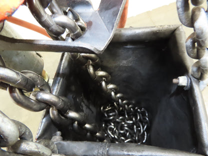 Gardner Denver 1.5 Ton 3300Lb Rotary Motor Air Chain Hoist 11' 6" Lift Hook Mt