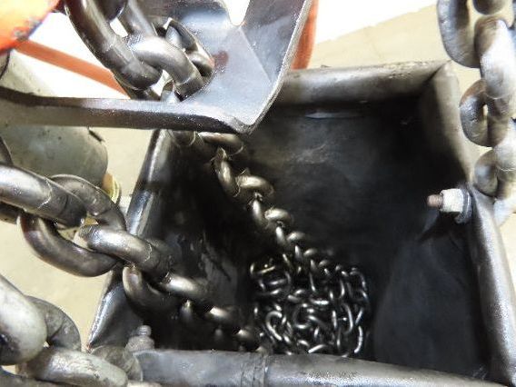 Gardner Denver 1.5 Ton 3300Lb Rotary Motor Air Chain Hoist 11' 6" Lift Hook Mt