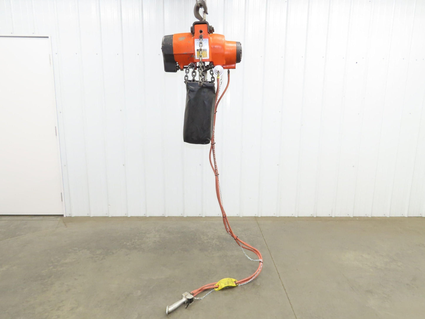 Gardner Denver 1.5 Ton 3300Lb Rotary Motor Air Chain Hoist 11' 6" Lift Hook Mt