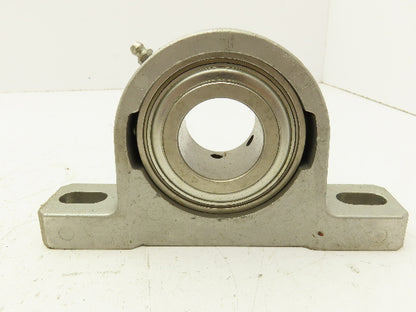 Dodge P2B-SCEZ-108-SHCR Pillow Block Bearing 1-1/2" Bore 2-Bolt Stainless Steel