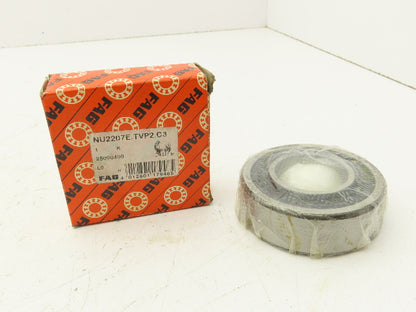 Fag NU2207E.TVP2.C3 Cylindrical Roller Bearing 35 mm ID 72 mm OD