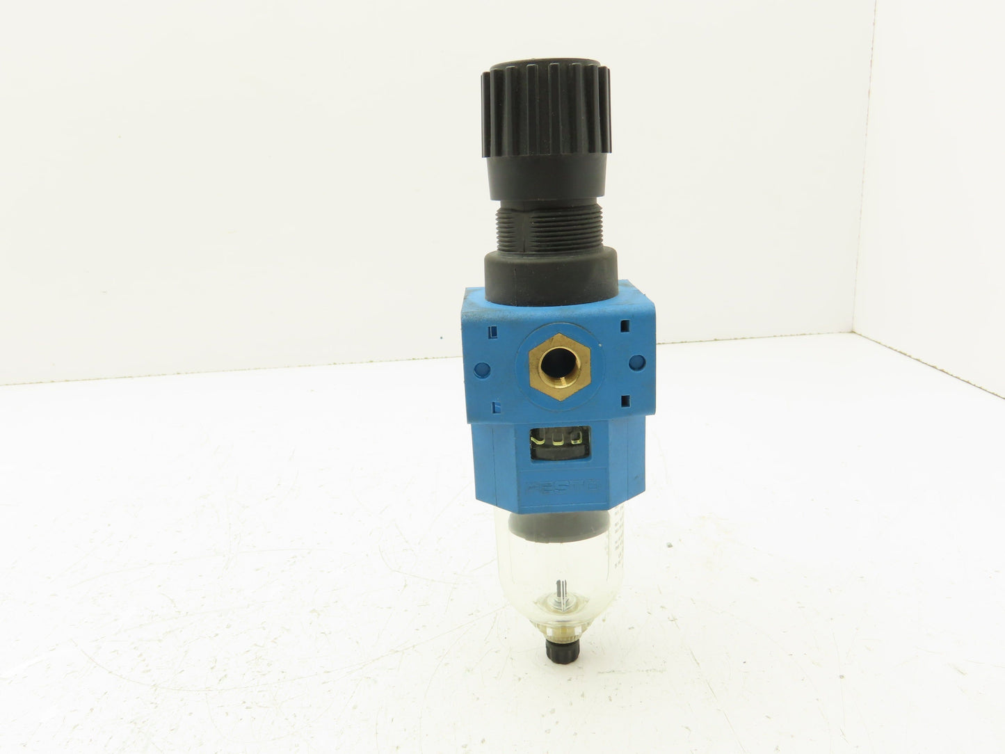 Festo LFM-1/4-S-B Pneumatic Air Treatment Pressure Regulator Filter 0-175PSI