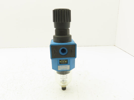 Festo LFM-1/4-S-B Pneumatic Air Treatment Pressure Regulator Filter 0-175PSI