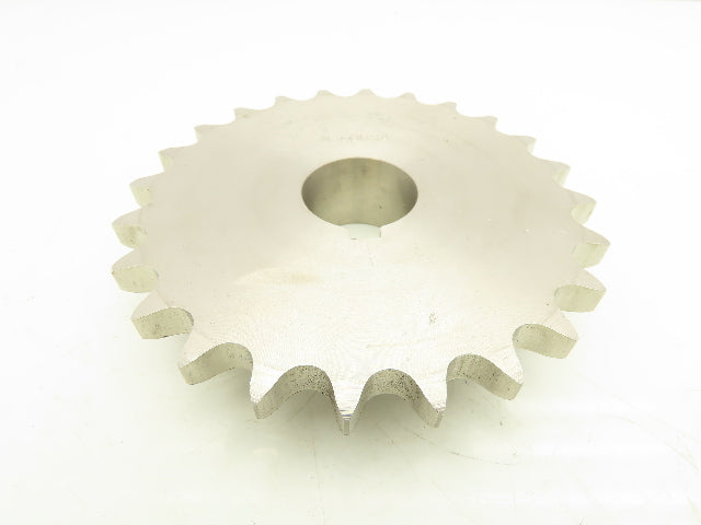 SS60B24 #60 Stainless Roller Chain Sprocket 24T Tooth 3/4 Pitch 1.5" Bore