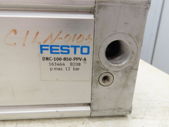 Festo DNC-100-850-PPV-A Pneumatic Air Cylinder 100mm Bore 850mm Stroke