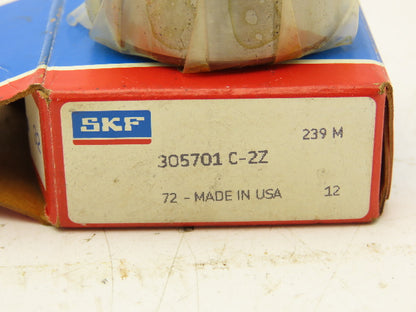 SKF 305701 C-2Z Cylindrical Yoke Cam Roller 12 mm Bore 35 mm OD Lot of 2