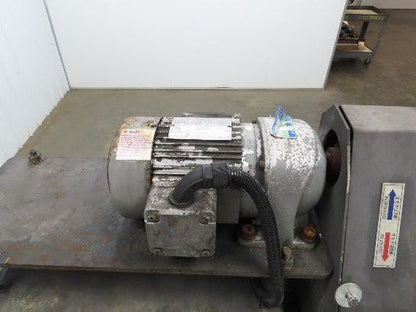 Shin Myung Magnetic Chip Conveyor with Drag Chain Scraper 14"x51" Infeed 220V
