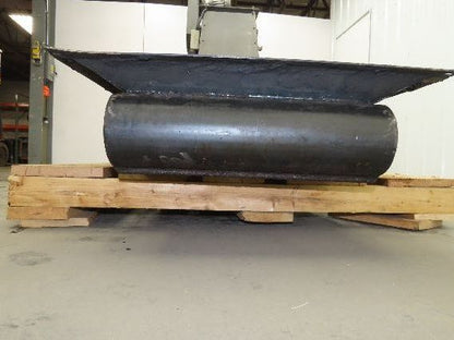 Shin Myung Magnetic Chip Conveyor with Drag Chain Scraper 14"x51" Infeed 220V
