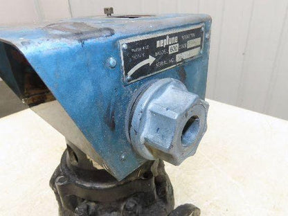 Neptune 600 Liquid Flow Meter Gal Register 1" Flanged 2-Bolt -No Transmitter