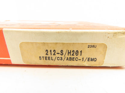 MRC 212-S/H201 Deep Groove Ball Bearing 60 mm ID 110 mm OD