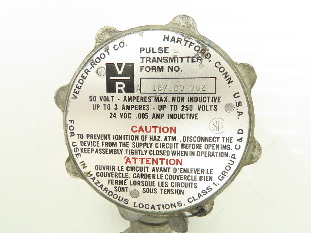 Veeder-Root 187180 002 Pulse Transmitter for Flow Meter