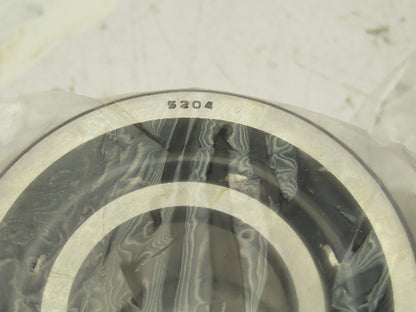 Koyo 5204CD3 Angular Contact Ball Bearing  20 mm ID 47 mm OD Lot of 2