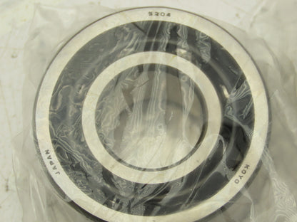Koyo 5204CD3 Angular Contact Ball Bearing  20 mm ID 47 mm OD Lot of 2