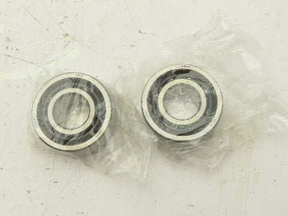 Koyo 5204CD3 Angular Contact Ball Bearing  20 mm ID 47 mm OD Lot of 2