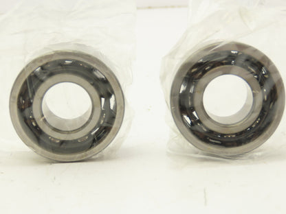 Koyo 5204CD3 Angular Contact Ball Bearing  20 mm ID 47 mm OD Lot of 2