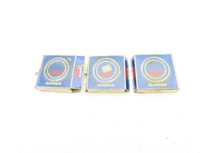 NSK 6306VVC3E Deep Groove Roller Bearing 30 mm ID 72 mm OD Lot of 3