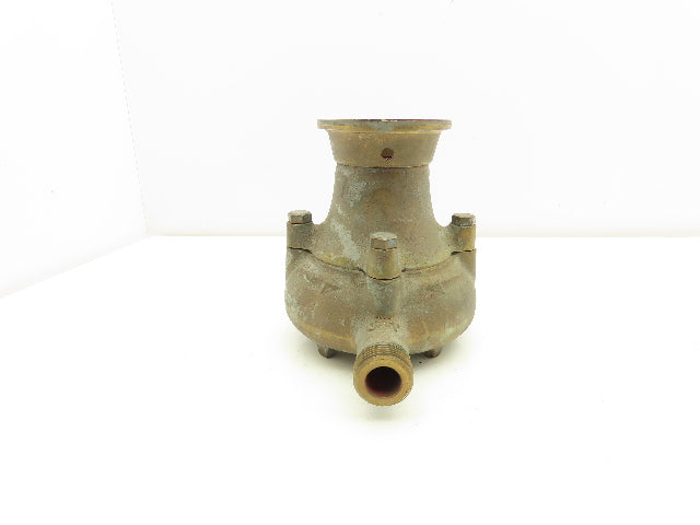 Liquid Flow Meter 3/4 x 3/4" Bronze Valve -No Reader