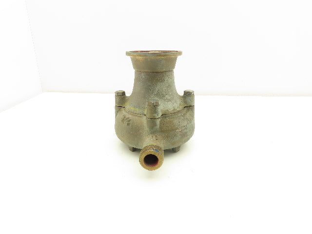 Liquid Flow Meter 3/4 x 3/4" Bronze Valve -No Reader