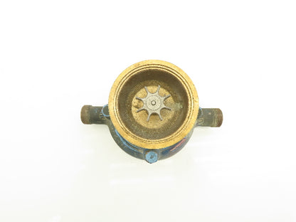 Liquid Flow Meter 3/4 x 3/4" Bronze Valve -No Reader