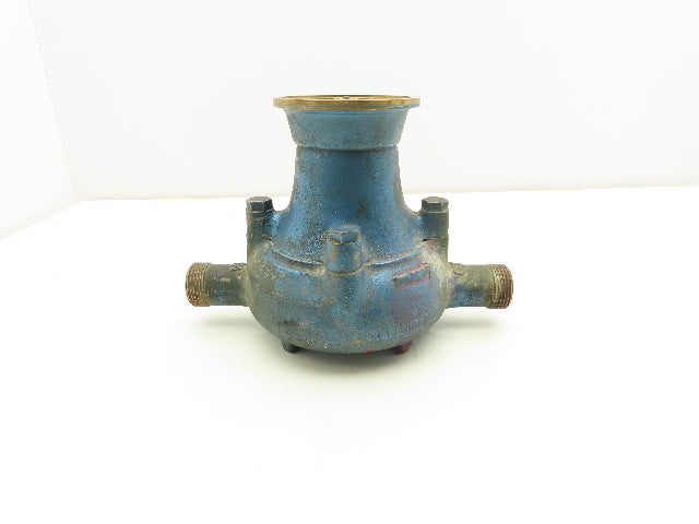 Liquid Flow Meter 3/4 x 3/4" Bronze Valve -No Reader