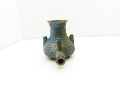 Liquid Flow Meter 3/4 x 3/4" Bronze Valve -No Reader