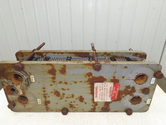 ITT Bell & Gossett GPX161-051 Plate Heat Exchanger 150 PSI 2" NPT 32"x 12"