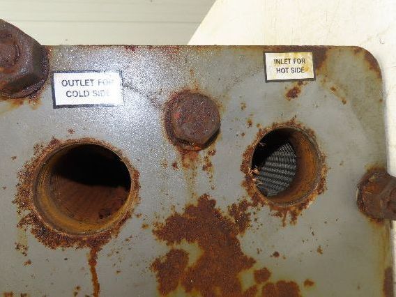 ITT Bell & Gossett GPX161-051 Plate Heat Exchanger 150 PSI 2" NPT 32"x 12"