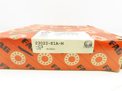 FAG 23022-E1A-M-C3 Spherical Roller Bearing 110 mm ID 170 mm OD