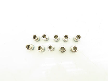 ATP B38-03MH Male Straight Fitting 3/8" Push Tube 3/8" Male NPT Brass Lot of 10