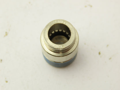 ATP B38-03MH Male Straight Fitting 3/8" Push Tube 3/8" Male NPT Brass Lot of 9