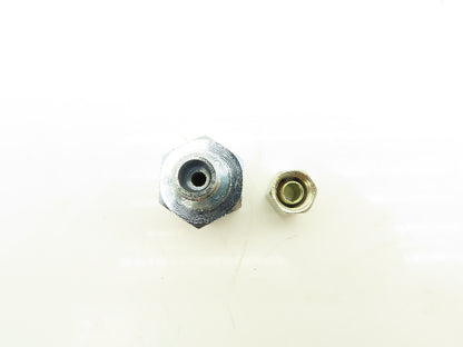 Straight Female Compression Fitting 3/8" FNPT x 6mm Tube  Lot of 12