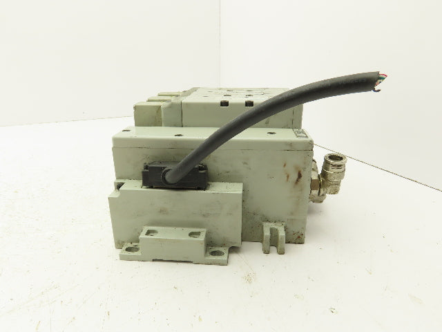 Numatics 353BA400K000030 Pneumatic Air Solenoid Valve Manifold Block 2 Position