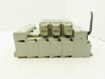 Numatics 353BA400K000030 Pneumatic Air Solenoid Valve Manifold Block 2 Position