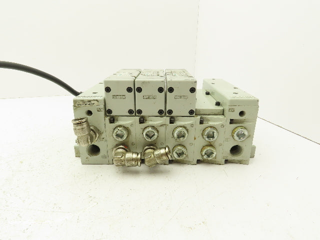 Numatics 353BA400K000030 Pneumatic Air Solenoid Valve Manifold Block 2 Position