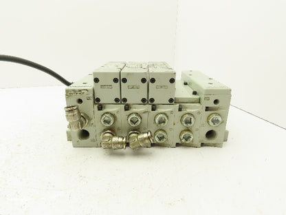 Numatics 353BA400K000030 Pneumatic Air Solenoid Valve Manifold Block 2 Position