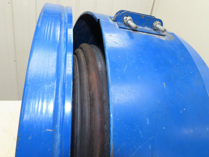 Coxwells EN-N-350 Coxreel Enclosed Air Hose Reel Spring Rewind 3/8" x 50'