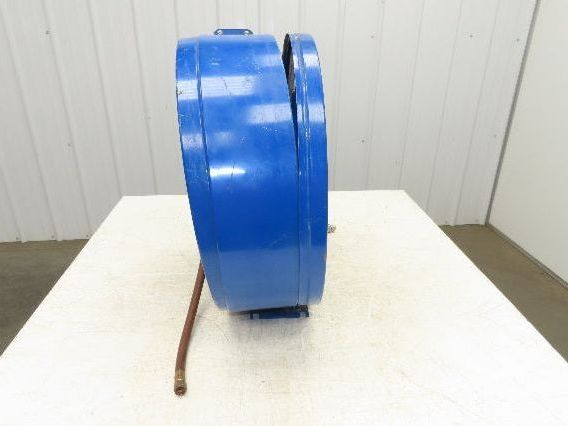 Coxwells EN-N-350 Coxreel Enclosed Air Hose Reel Spring Rewind 3/8" x 50'