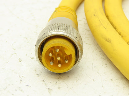 Turck RYM-66-5M 16' Extension Cord Set 7/8" Minifast Connector 6 Conductor