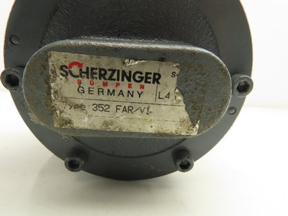 Scherzinger 352 FAR/VI Oil Lubrication Rotary Gear Pump 1" NPT