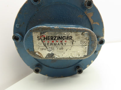 Scherzinger 351 FAR Oil Lubrication Rotary Gear Pump G3/4"