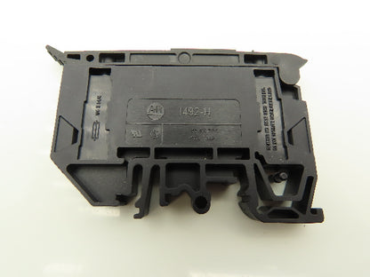 Allen Bradley 1492-H Fuse Holder Terminal Block Red Indicator Lot of 13
