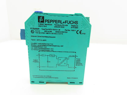 Pepperl Fuchs KFD2-SD-EX1.36 PLC Solenoid Driver Module Lot of 2