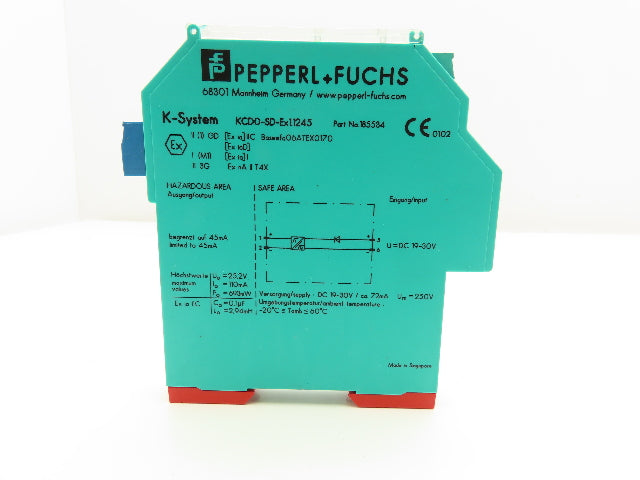 Pepperl Fuchs KCD0-SD-EX1.1245 Solenoid Driver 1-Channel Isolated Barrier 24V