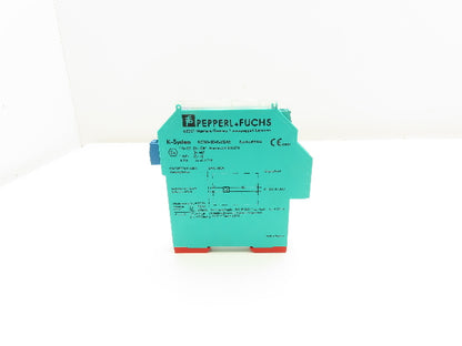 Pepperl Fuchs KCD0-SD-EX1.1245 Solenoid Driver 1-Channel Isolated Barrier 24V