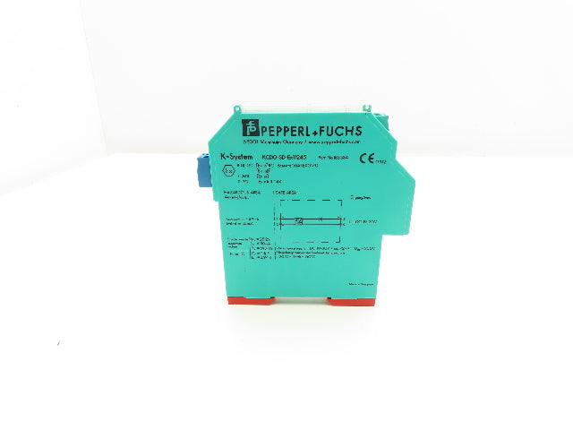 Pepperl Fuchs KCD0-SD-EX1.1245 Solenoid Driver 1-Channel Isolated Barrier 24V