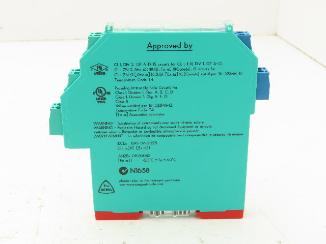 Pepperl Fuchs KCD2-SR-EX2 PLC Switch Amplifier 2-Channel 24V